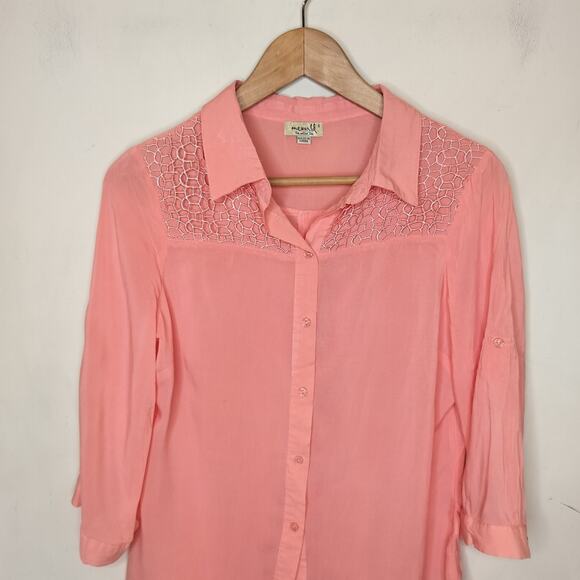 One World Live and Let Live Button Up Shirt - Picture 2 of 8